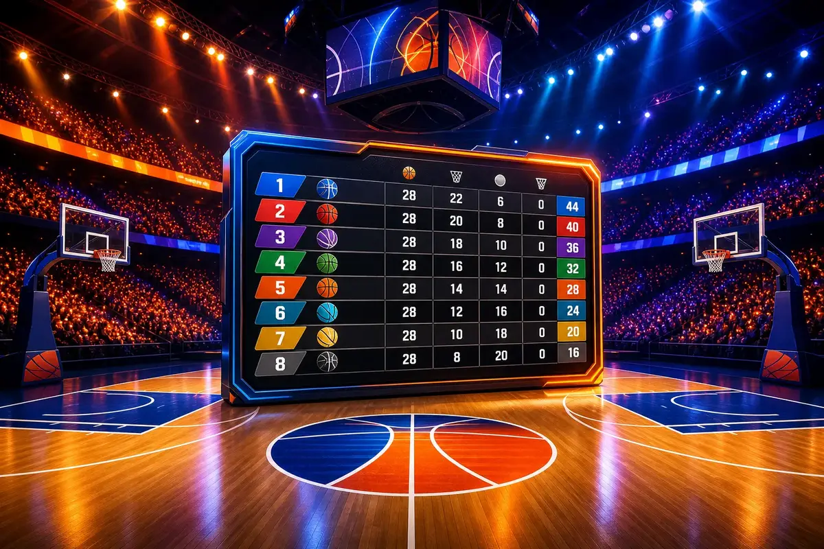 Damerna i Basketligan illustration