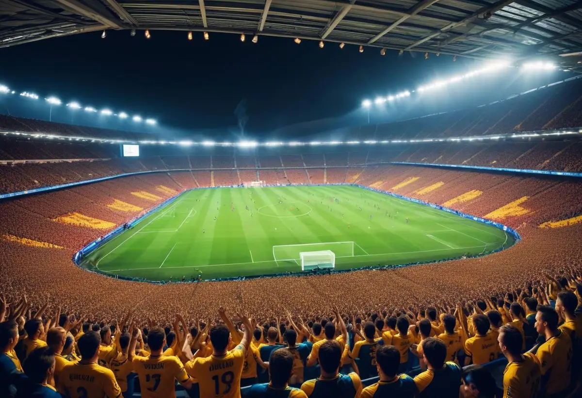 Besiktas mot Fenerbahce illustration