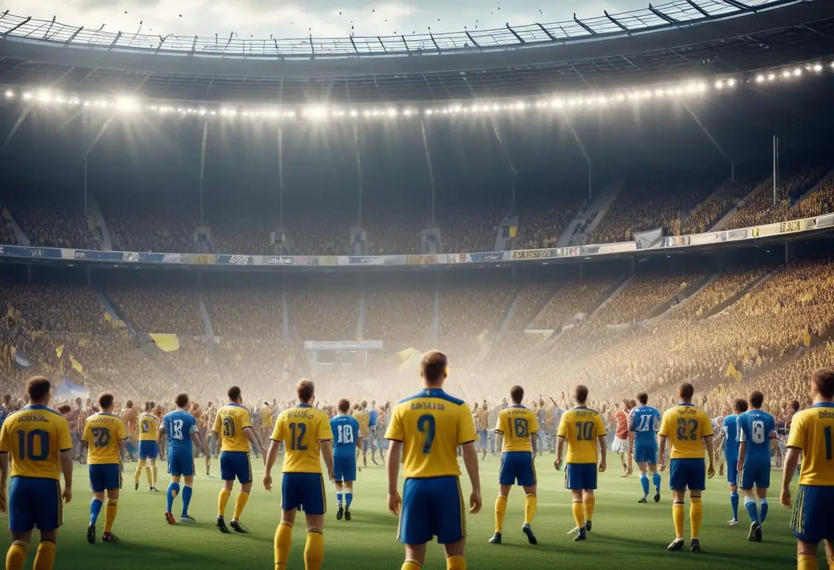 Division 2 fotboll illustration