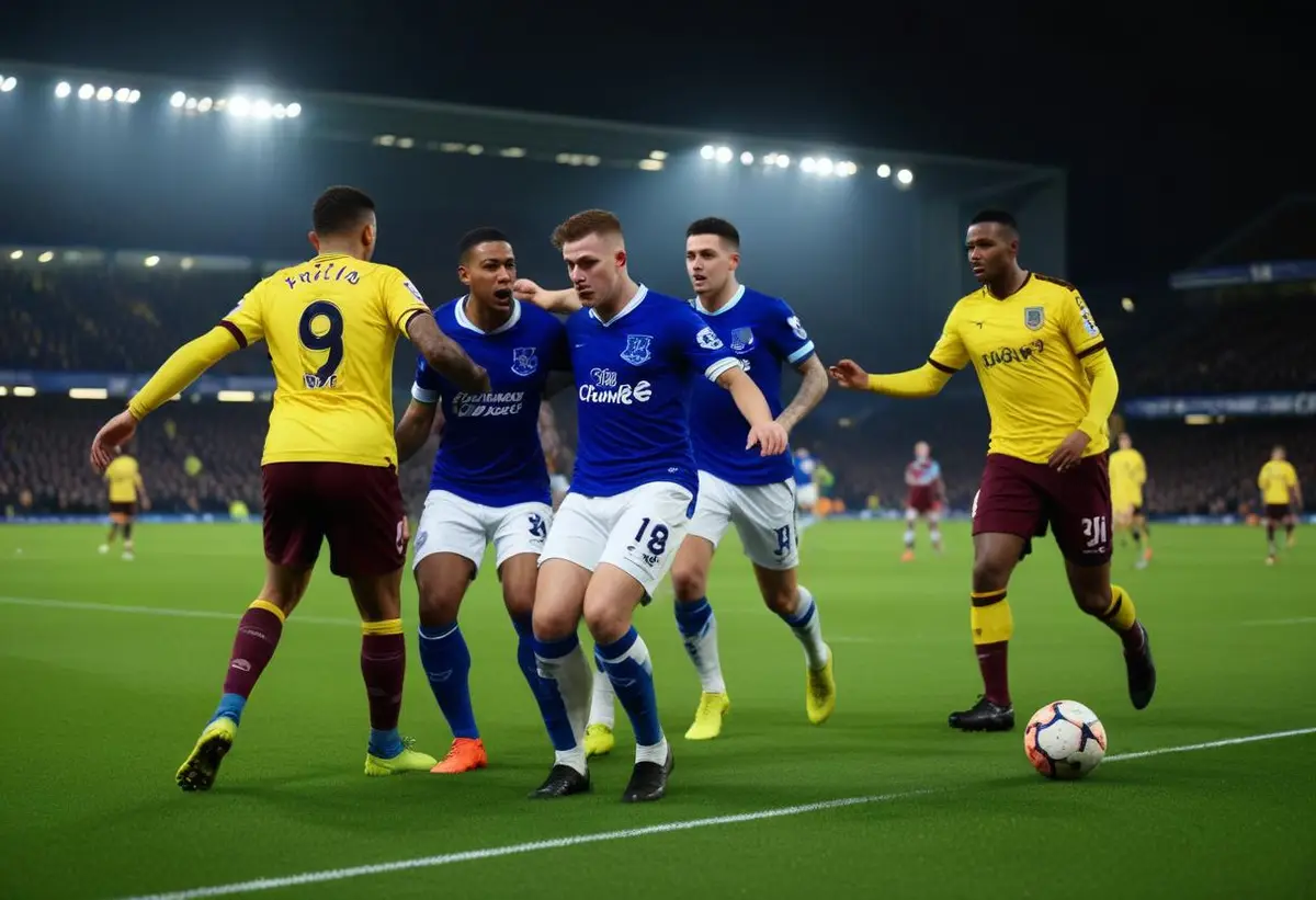 Everton mot Aston Villa – en kul och positiv matchupplevelse illustration