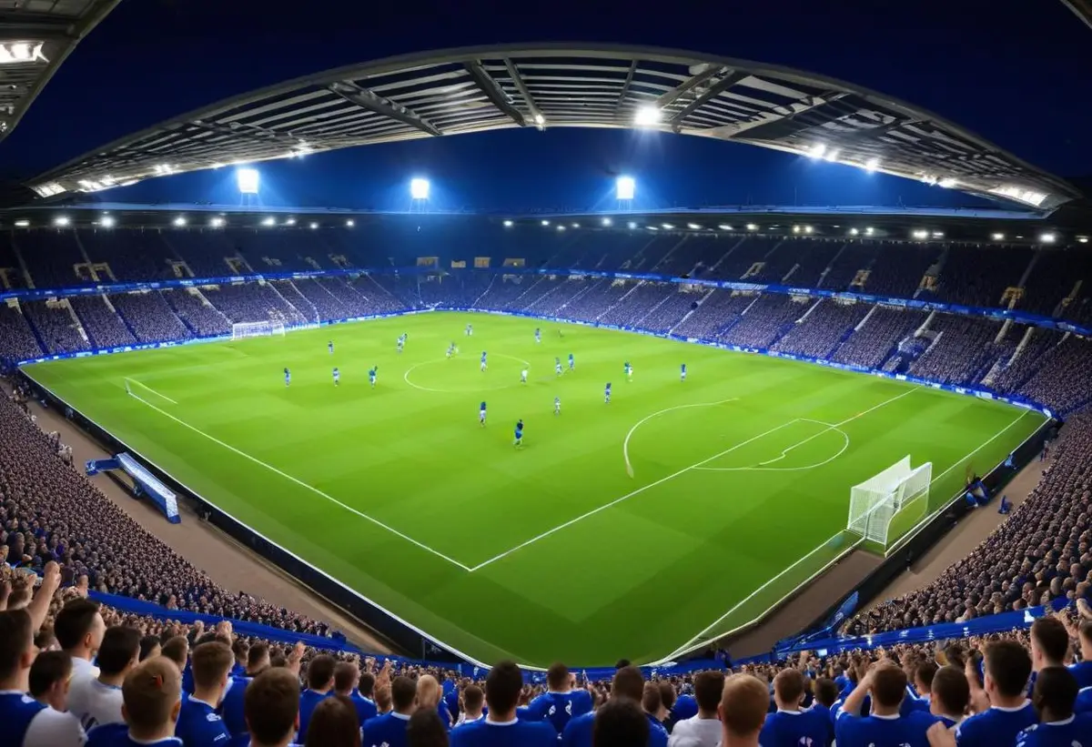 Everton säkrar 2-0-vinst mot Fulham illustration