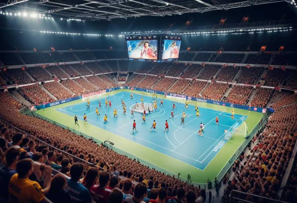 Handboll VM – damerna i tabelltoppen illustration