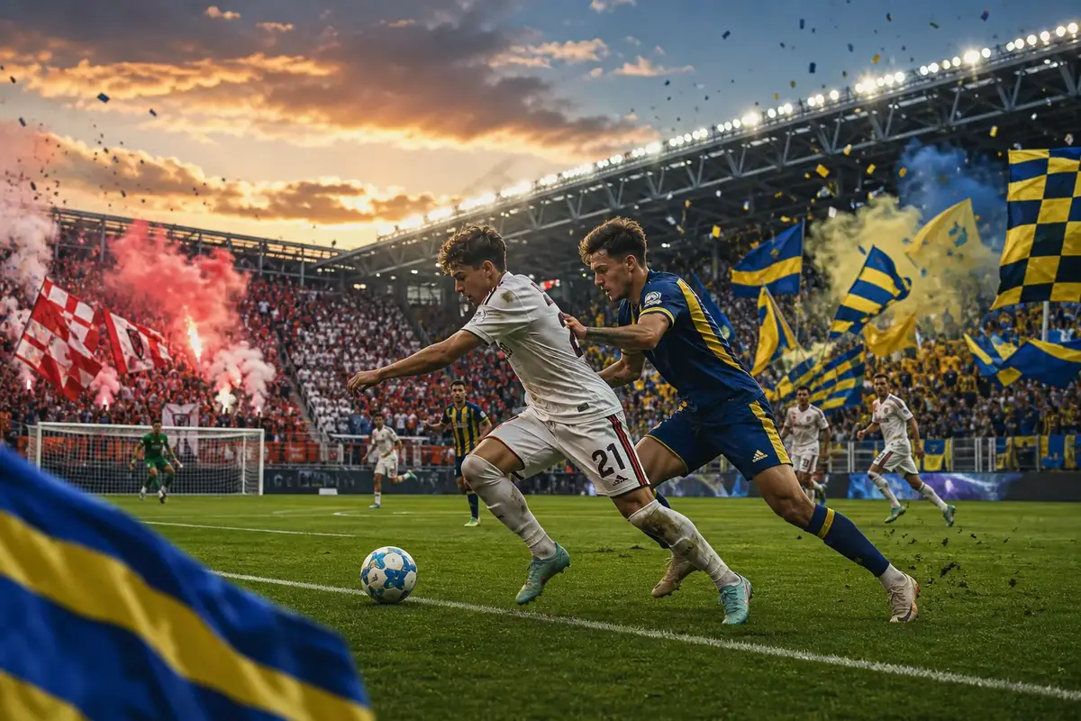 Serie B gör helgens fotboll till fest illustration